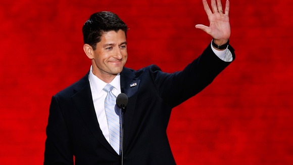 Republican Vice Presidential nominee Paul Ryan