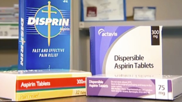 Aspirin boxes