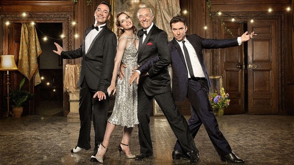 The Strictly judges, (l - r), Craig Revel Horwood, Darcey Bussell, Len Goodman, and Bruno Tonioli.