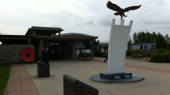 National Memorial Arboretum in Alrewas prepares for Service of Commemmoration