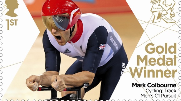 Mark Colbourne's golden stamp