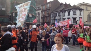 Cardiff's Mardi Gras parade