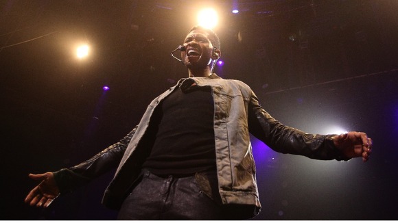 Usher at the iTunes Festival.