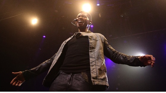 Usher at the iTunes Festival.