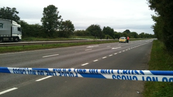 The A444 near Nuneaton is closed in both directions while officers investigate the scene