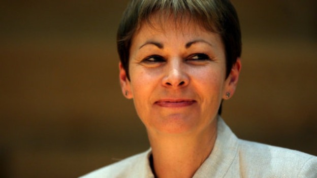 Caroline Lucas MP at the Green Party Conference