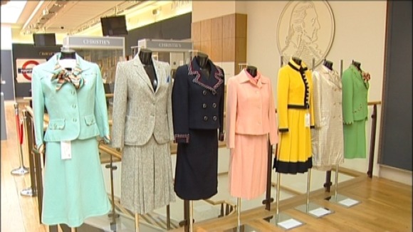 Margaret Thatcher's suits that will be sold at auction