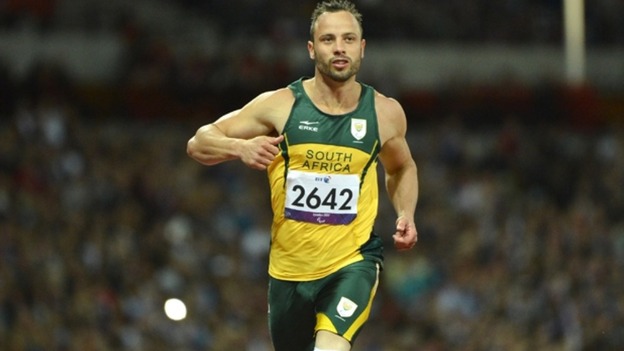 South Africa's Oscar Pistorius
