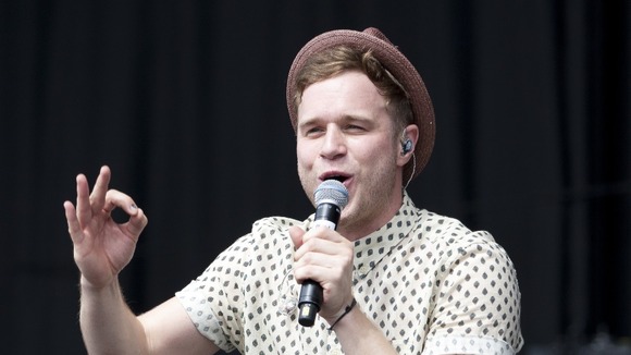 Pop star Olly Murs.