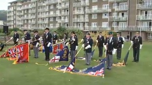 Merchant Navy veterans pay tribute