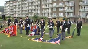 Merchant Navy veterans pay tribute