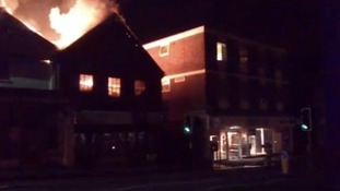 Fire, Uckfield High Street