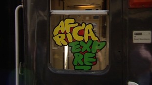 Africa Express train window