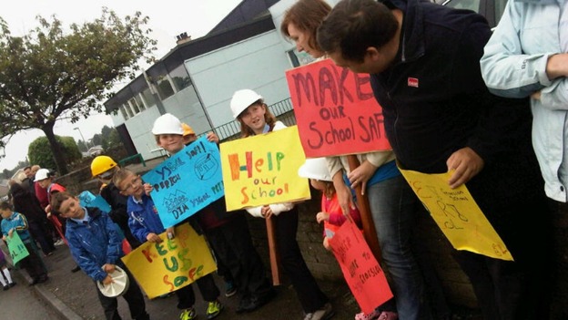School protest