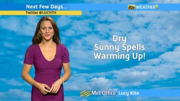 Dry and sunny spells on the way