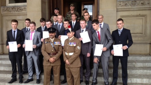 Young people sworn in as soldiers in Birmingham