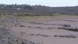 The beach at Porthcawl