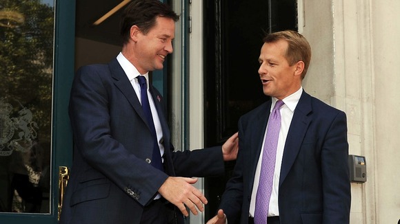 Nick Clegg and David Laws