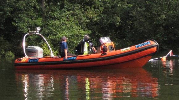 Police search the River Bure