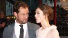 ude Law and Keira Knightley arrive for the world premiere of 'Anna Karenina' in Leicester Square.