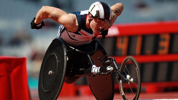 David Weir is a four-time Paralympic gold medallist.