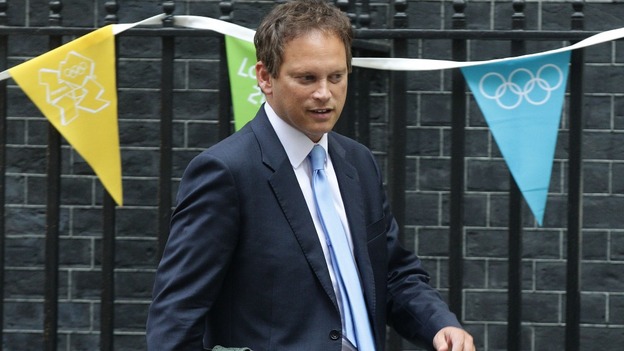 The newly named co-chairman of the Conservative Party Grant Shapps.