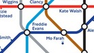 The Olympic tube map.