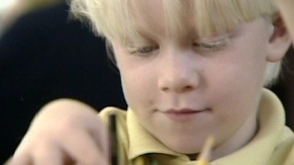 Jonnie Peacock when he was six