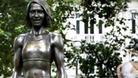 The bronze statue