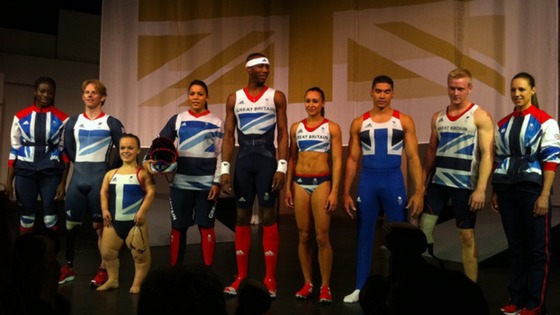Olympians and Paralympians in new kit