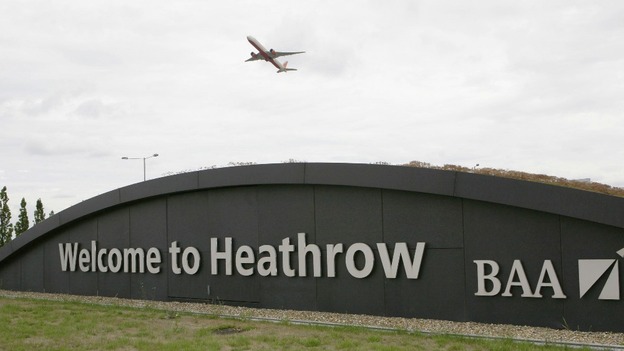 Heathrow Airport.