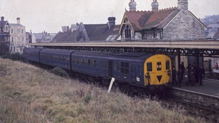 Last train at Swanage in 1972