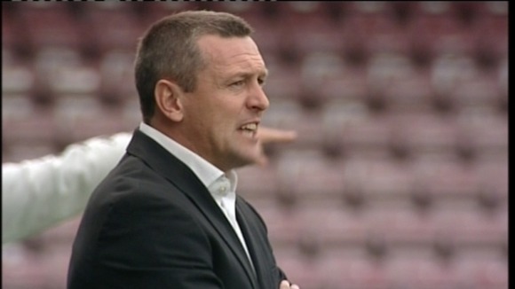Northampton Town manager Aidy Boothroyd