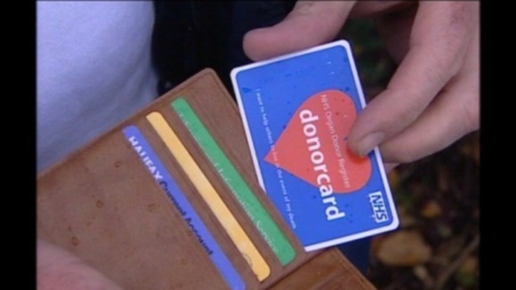 Donor card