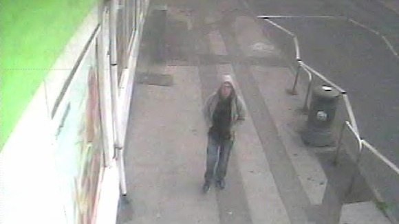 The man police want to speak to arrives on Bridge Road