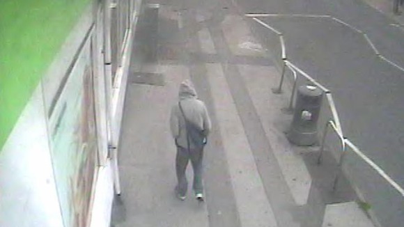 The man police are eager to trace leaves Bridge Road