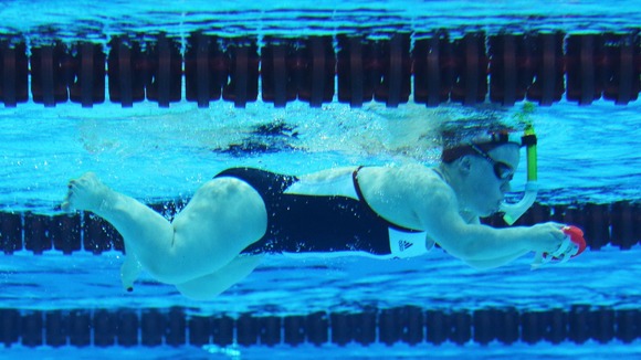 Great Britain's Ellie Simmonds, pictured in training, prepares to wow London once more.