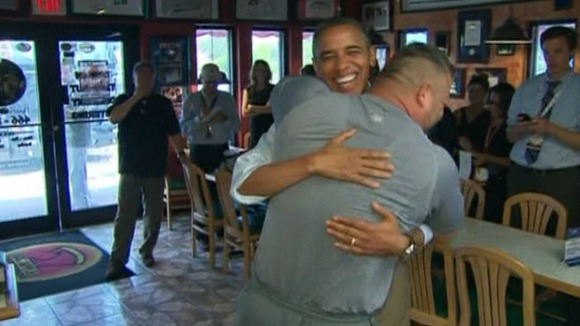 President Obama meets Scott Van Duzer