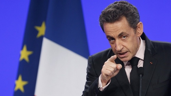 French President Nicolas Sarkozy