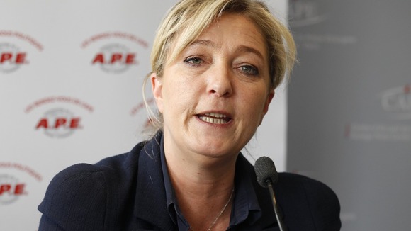 Marine Le Pen, France's National Front head and far right candidate for 2012 French presidential election,