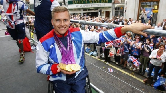 Quadruple gold medal winning Paralympian David Weir