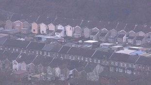 Row of terrace houses