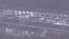 Row of terrace houses