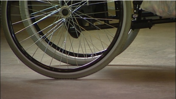 A wheelchair