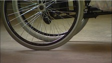 A wheelchair