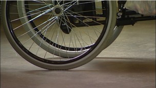 A wheelchair