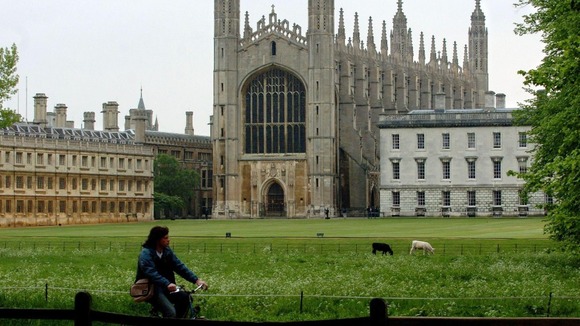Cambridge ranked second in the world