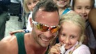 Pollyanna Hope with Oscar Pistorius.
