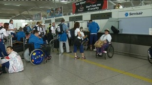 Czech out: Athletes prepare to head for home