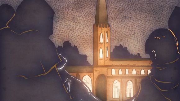 Emma Vieceli's artistic visual representation of the search for Richard III